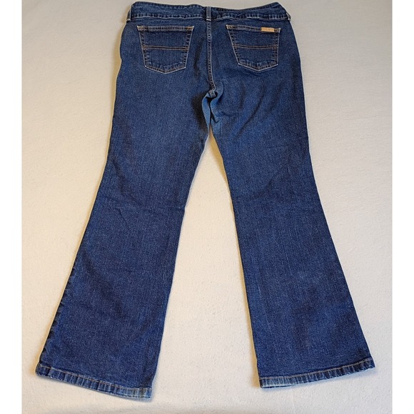 Vintage Tommy Hilfiger Jean Womens Sz 17 Flared Leg‎ Y2K Jeans 35x31 - Picture 2 of 12